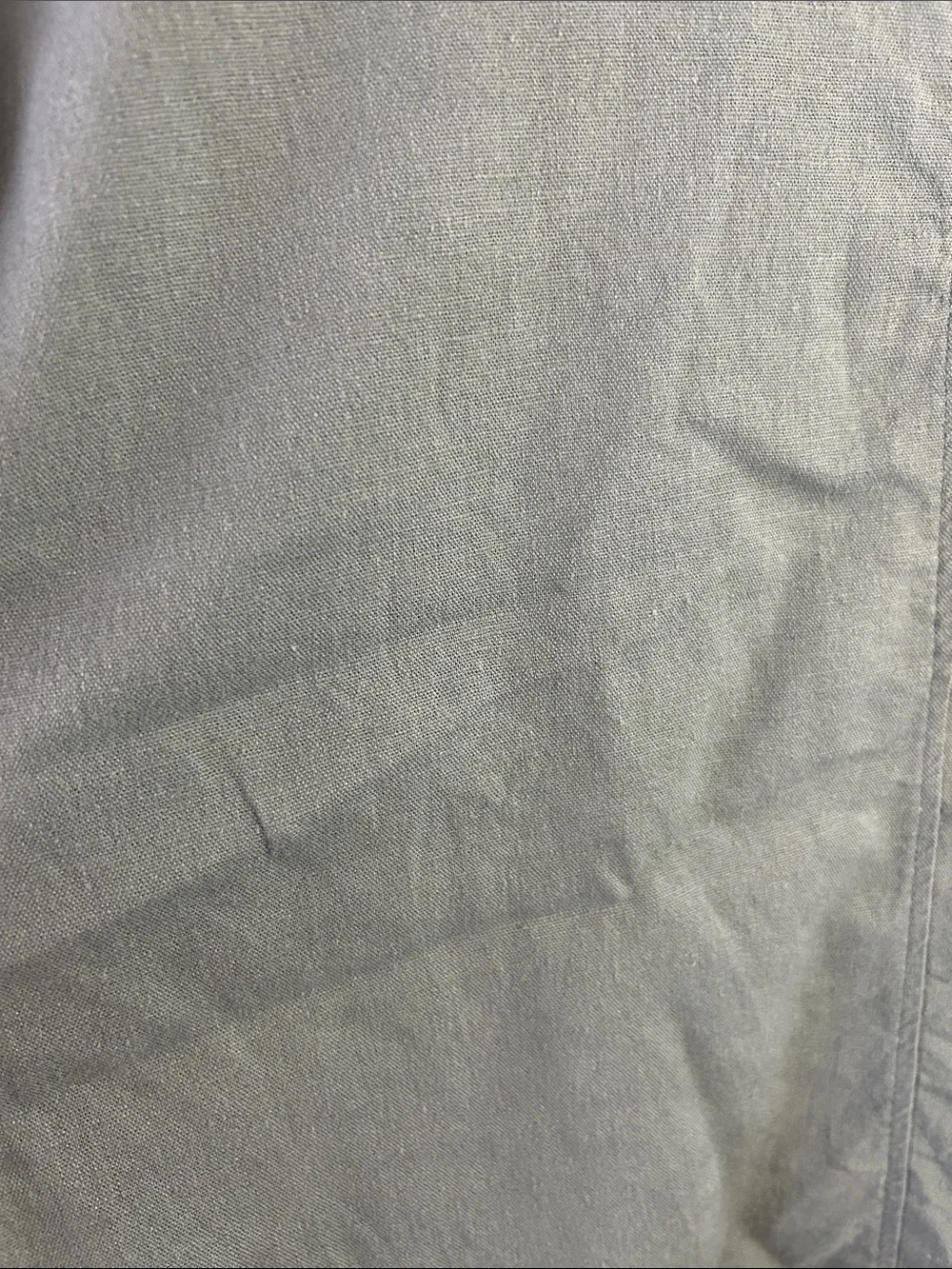 Cable & Gauge Studio Linen Blend Roll Tab Top Sage Green Large - Picture 8 of 12